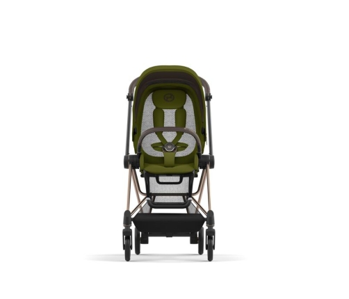 Cybex Mios Khaki Green + Rose Gold Frame Sporta rati