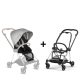 Cybex Mios Koi Crystallized + Chrome Black Frame Sporta rati