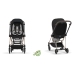 Cybex Mios Lux Conscious Onyx Black Eco Pastaigu Bloks