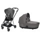 Cybex Mios Manhattan Grey +  Matt Black Frame Детская Коляска 2in1