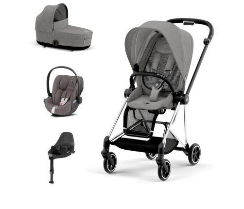 Cybex Mios Manhattan Grey Pastaigu Bloks