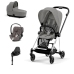 Cybex Mios Manhattan Grey Pastaigu Bloks