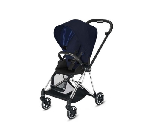 Cybex Mios Midnight Blue Plus + Chrome Black Frame Прогулочная Коляска