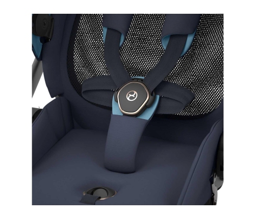 Cybex Mios Midnight Blue Plus + Chrome Black Frame Прогулочная Коляска