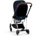 Cybex Mios Midnight Blue Plus + Chrome Brown Frame Прогулочная Коляска