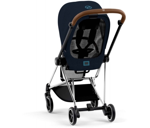 Cybex Mios Midnight Blue Plus + Chrome Brown Frame Прогулочная Коляска