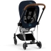 Cybex Mios Midnight Blue Plus + Chrome Brown Frame Прогулочная Коляска