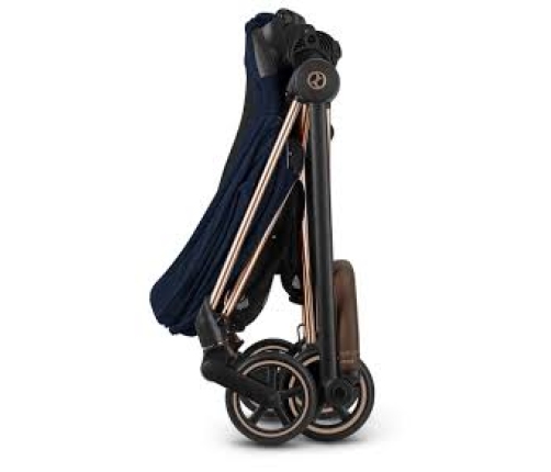 Cybex Mios Midnight Blue Plus + Chrome Brown Frame Прогулочная Коляска