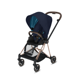 Cybex Mios Midnight Blue Plus + Rose Gold Frame Прогулочная Коляска