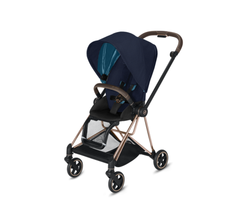 Cybex Mios Midnight Blue Plus + Rose Gold Frame Прогулочная Коляска