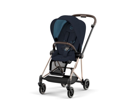 Cybex Mios Midnight Blue Plus + Rose Gold Frame Прогулочная Коляска