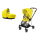 Cybex Mios Mustard Yellow + Rose Gold Детская Коляска 2in1