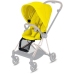 Cybex Mios Mustard Yellow + Chrome Black Frame Bērnu Ratiņi 2in1