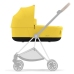 Cybex Mios Mustard Yellow + Chrome Brown Frame Детская Коляска 2in1