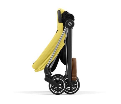 Cybex Mios Mustard Yellow + Chrome Brown Frame Прогулочная Коляска