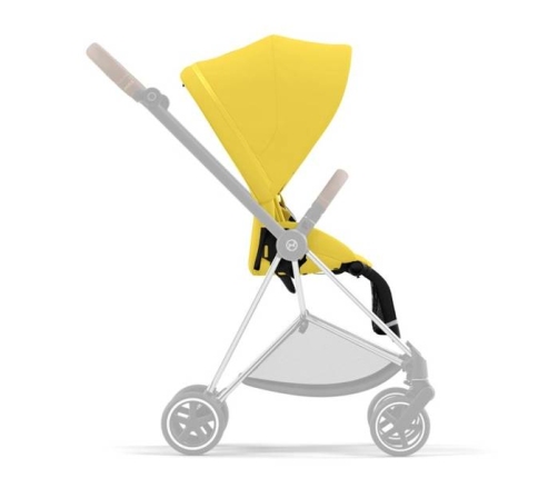 Cybex Mios Mustard Yellow + Chrome Brown Frame Прогулочная Коляска