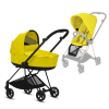 Cybex Mios Mustard Yellow + Matt Black Frame Детская Коляска 2in1