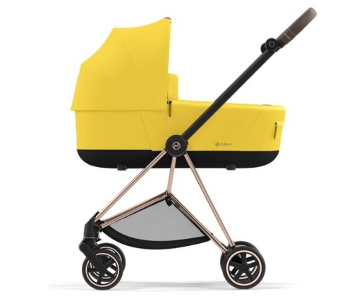 Cybex Mios Mustard Yellow + Rose gold Frame Детская Коляска 2in1