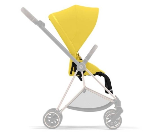 Cybex Mios Mustard Yellow + Rose gold Frame Детская Коляска 2in1