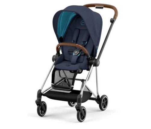 Cybex Mios Nautical Blue + Chrome Brown Frame Прогулочная Коляска