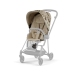 Cybex Mios Nude Beige Simply Flowers + Chrome Black Frame Прогулочная Коляска