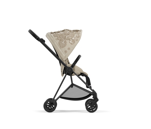 Cybex Mios Nude Beige Simply Flowers + Chrome Black Frame Прогулочная Коляска