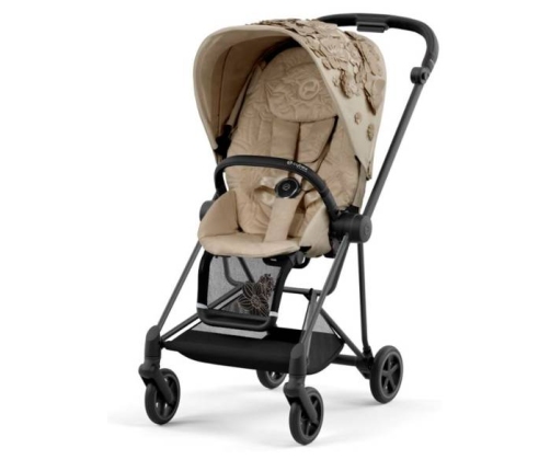 Cybex Mios Nude Beige Simply Flowers + Chrome Brown Frame Детская Коляска 2in1