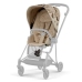 Cybex Mios Nude Beige Simply Flowers + Chrome Brown Frame Детская Коляска 2in1