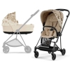 Cybex Mios Nude Beige Simply Flowers + Matt Black Frame Детская Коляска 2in1