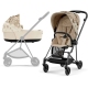 Cybex Mios Nude Beige Simply Flowers + Matt Black Frame Детская Коляска 2in1