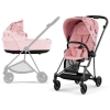 Cybex Mios Pale Blush Simply Flowers + Matt Black Frame Детская Коляска 2in1