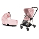 Cybex Mios Pale Blush Simply Flowers + Rose gold Frame Bērnu Ratiņi 2in1