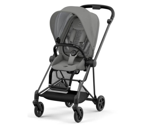 Cybex Mios Soho Grey + Matt Black Frame Sporta rati