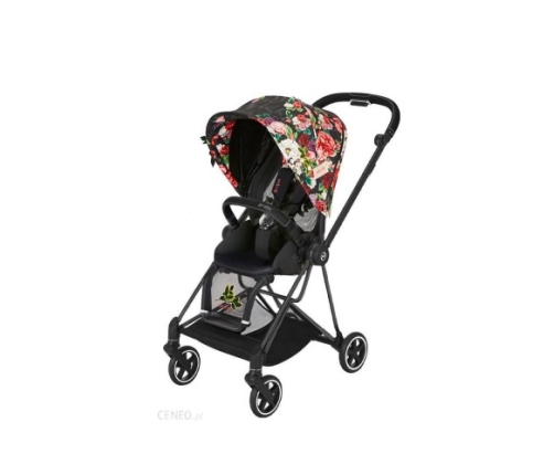 Cybex Mios Spring Blossom Dark + Matt Black Frame Sporta rati