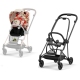 Cybex Mios Spring Blossom Light + Matt Black Frame Прогулочная Коляска