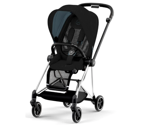 Cybex Mios Stardust Black Plus + Chrome Black Frame Прогулочная Коляска