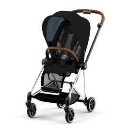 Cybex Mios Stardust Black Plus + Chrome Brown Frame Прогулочная Коляска