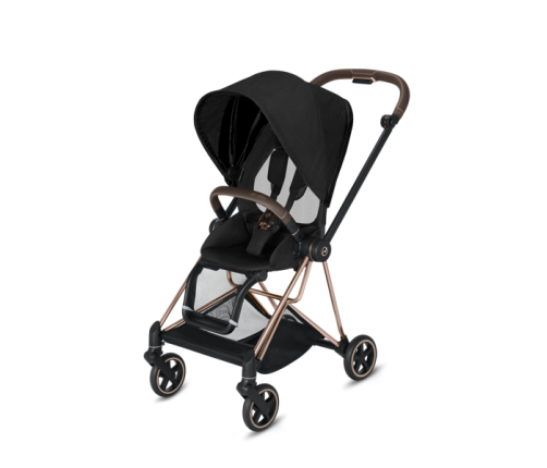 Cybex Mios Stardust Black Plus Pastaigu Bloks