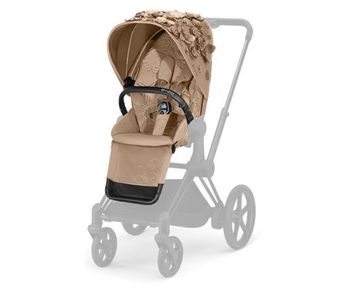 Cybex Priam 2.0 Nude Beige Pastaigu Bloks