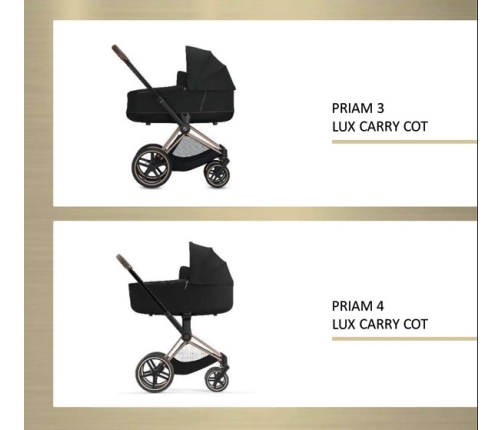 Cybex Priam 4.0 Autumn Gold Ratu kulba