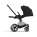 Cybex Priam 4.0 + Chrome black frame + Cloud Z I-size Deep brown Bērnu Ratiņi 3in1