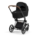 Cybex Priam 4.0 + Chrome black frame + Cloud Z I-size Deep brown Bērnu Ratiņi 3in1