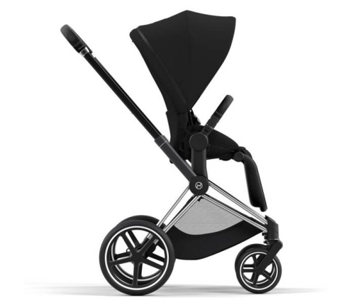 Cybex Priam 4.0 + Chrome black frame + Cloud Z2 I-size Deep black Детская Коляска 3in1