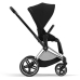 Cybex Priam 4.0 + Chrome black frame + Cloud Z2 I-size Deep black Детская Коляска 3in1