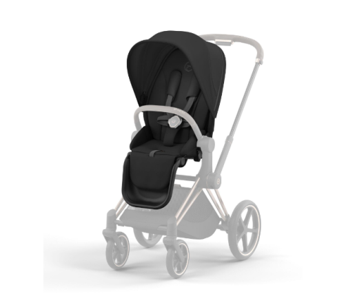 Cybex Priam 4.0 + Cloud T I-size Chrome black frame Sepia Black Bērnu rati 3in1