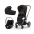 Cybex Priam 4.0 + Cloud T I-size Chrome black frame Sepia Black Детская коляска 3in1