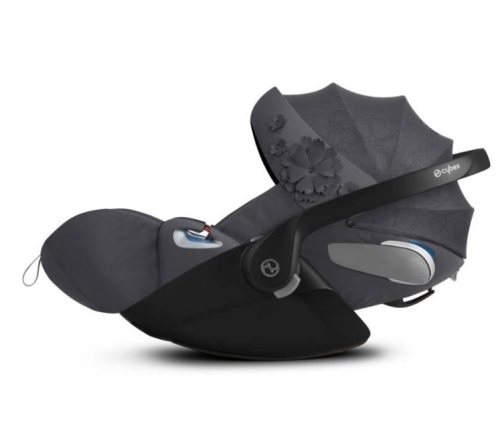 Cybex Priam 4.0 + Cloud Z I-size Chrome black frame Dream Grey Simply Flowers Детская Коляска 3in1