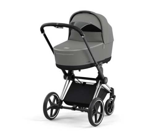 Cybex Priam 4.0 + Cloud Z I-size Chrome black frame Soho Grey Детская Коляска 3in1