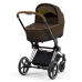 Cybex Priam 4.0 + Cloud Z I-size Chrome brown frame Khaki Brown Bērnu Ratiņi 3in1