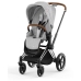 Cybex Priam 4.0 + Cloud Z I-size Chrome brown frame Koi Crystallized Детская Коляска 3in1